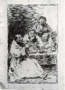 Francisco Goya Sueno De unos hombres oil